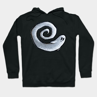 Blue Ghost Spiral Hoodie